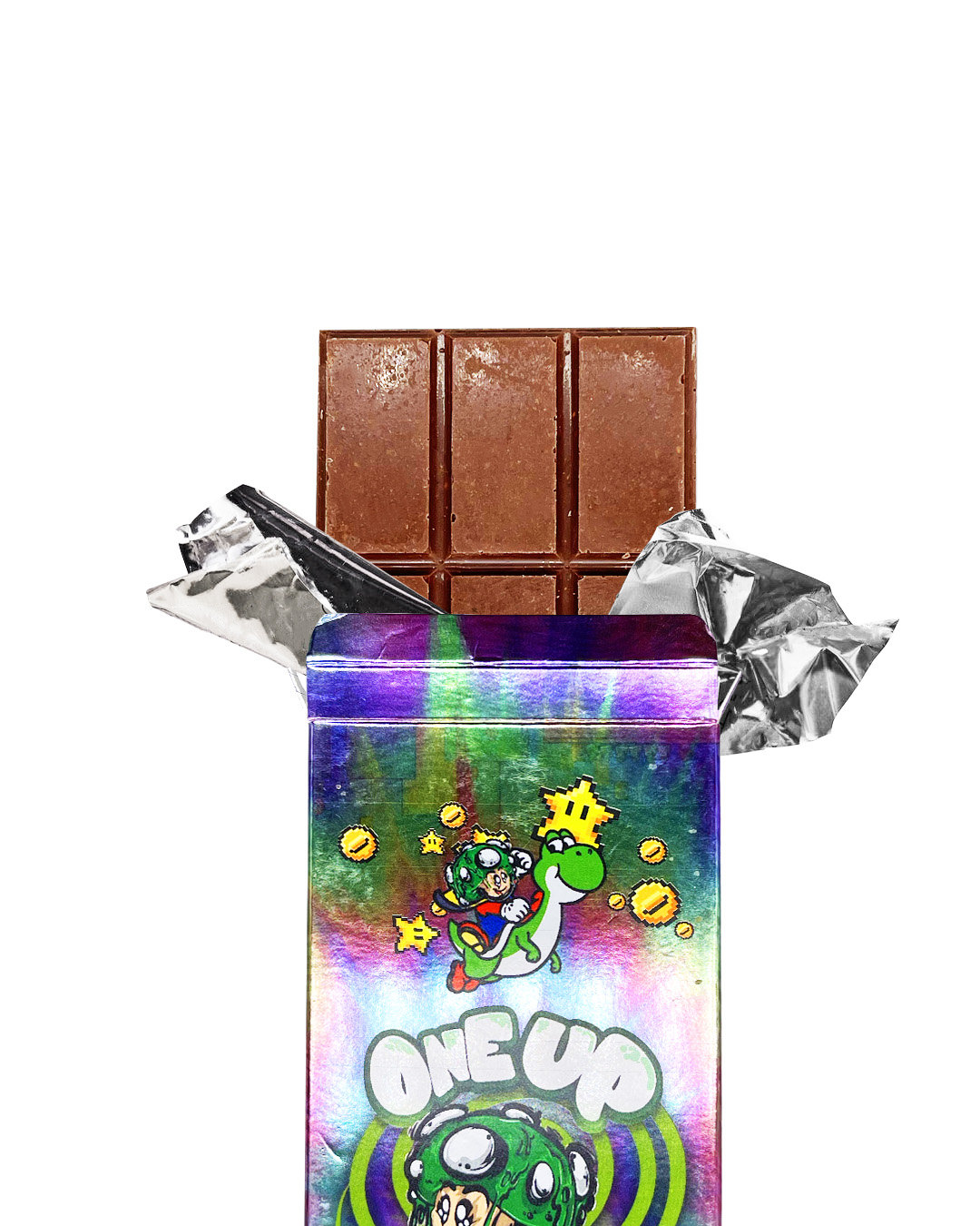 One-Up Psilocybin Mushroom Chocolate Bar One-Up Psilocybin-Pilz-Schokoriegel zum Online-Verkauf in Deutschland